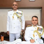 RAdm Vidhyadhar Harke Taking Over the Charge