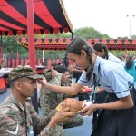 Students Putting Tikka