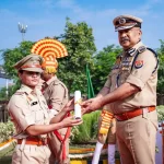 Sub Inspector Asmita Dey Being Commended