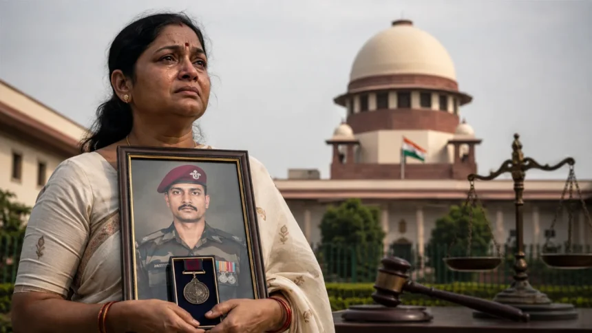 सुप्रीम कोर्ट ने शौर्य चक्र विजेता की विधवा को 26 साल की लड़ाई के बाद ₹10 लाख राहत दी