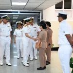 Surg Vice Admiral Arti Sarin Reviews Advanced Medical Facilities at INHS Asvini