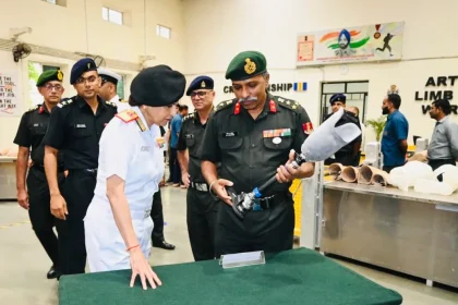 Surg VAdm Arti Sarin Reviewing 1