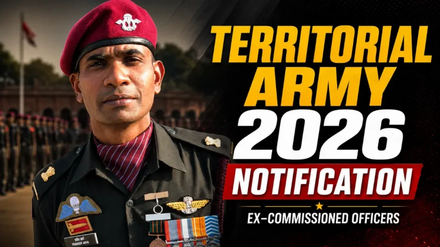 Territorial Army Notification 2026 3