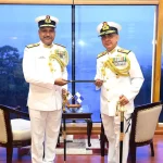 Vice Admiral Alok Ananda Taking Over the Baton