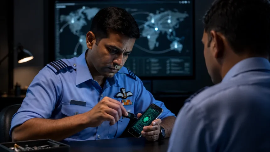 जासूसी मामले में विंग कमांडर पर साथी IAF अधिकारी के फोन में स्पाइवेयर लगाने का आरोप
