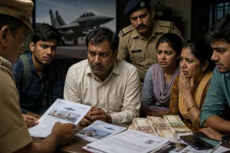 फर्जी भारतीय वायुसेना नौकरी घोटाला: 5 लोगों से 16 लाख रुपये की ठगी में व्यक्ति पर मामला दर्ज