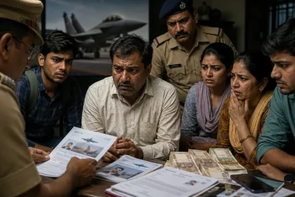 फर्जी भारतीय वायुसेना नौकरी घोटाला: 5 लोगों से 16 लाख रुपये की ठगी में व्यक्ति पर मामला दर्ज