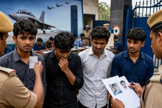 4 Haryana Youths Arrested for Impersonation in IAF Agniveer Clerk Exam at Avadi