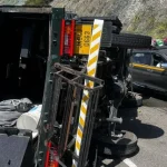 5 BSF Personnel Injured After Convoy Vehicle Overturns on Jammu