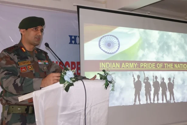 Assam Rifles Guides Class X and College Students on Career Opportunities in Arunachal Pradesh