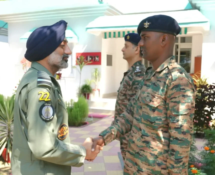 Air Chief Marshal AP Singh Visits Northern Command, Reviews Operational Preparedness and Jointness