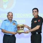 Air Marshal PV Shivanand with Officer