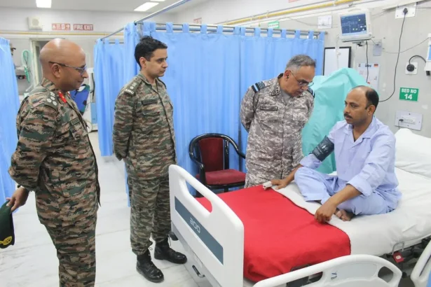 Air Marshal Sandeep Thareja Reviews Operational and Medical Preparedness at 92 Base Hospital