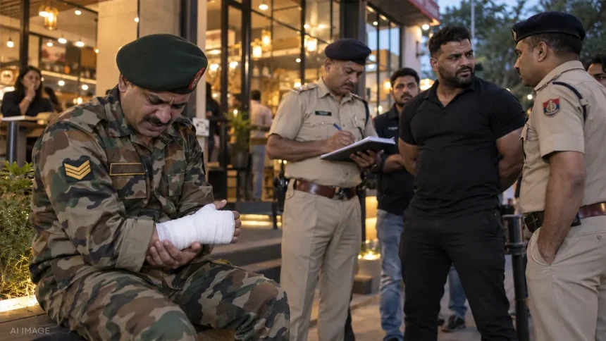 चंडीगढ़ कैफे के बाउंसर ने सेना के हवलदार पर किया हमला
