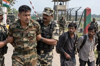 दो बांग्लादेशी नागरिकों को अवैध रूप से भारत में घुसाने में मदद के आरोप में सेना का जवान गिरफ्तार