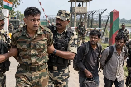 दो बांग्लादेशी नागरिकों को अवैध रूप से भारत में घुसाने में मदद के आरोप में सेना का जवान गिरफ्तार