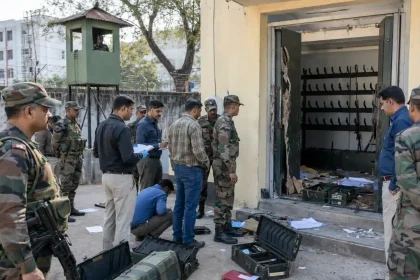 हैदराबाद में मद्रास रेजिमेंट परिसर से सेना के हथियार चोरी