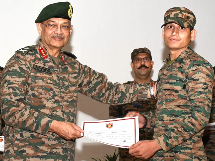 Award Being Given 1