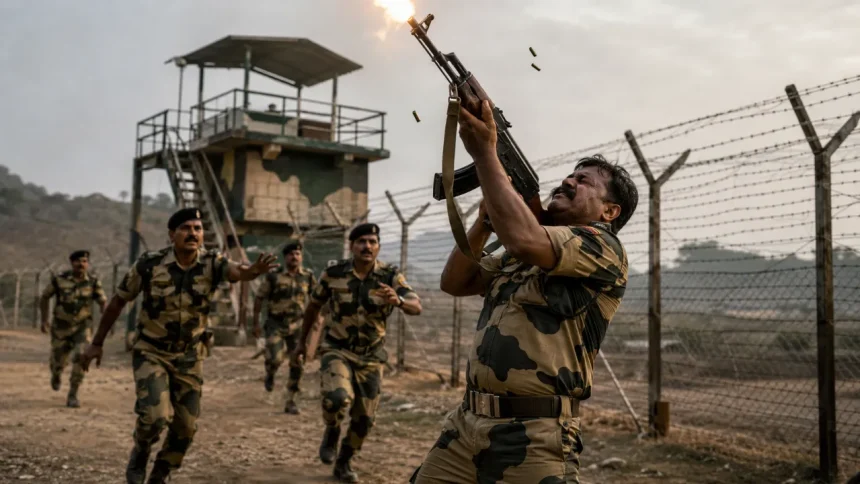 नशे में BSF हेड कांस्टेबल ने चलाईं 20 गोलियां
