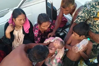 BSF Rescues 10 Bangladeshis