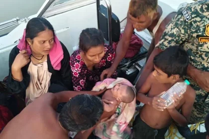 BSF Rescues 10 Bangladeshis