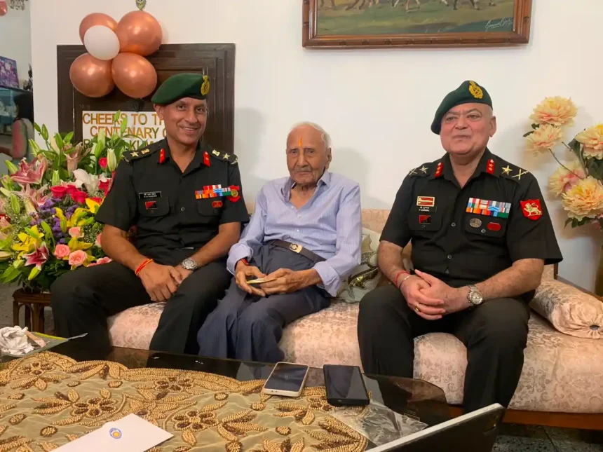 Indian Army Celebrates 100th Birthday of Brigadier KI Kumar as Western Command Marks 80th Raising Day