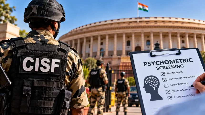 कथुआ भ्रातृहत्या के बाद संसद और वीआईपी सुरक्षा कर्मियों के लिए मनोवैज्ञानिक जांच अनिवार्य करेगी CISF