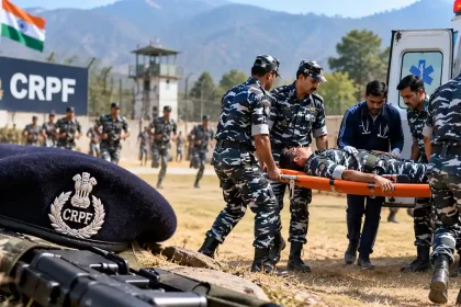 सोपोर में शारीरिक अभ्यास के दौरान गिरने से CRPF हेड कांस्टेबल की मौत