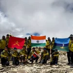 Corps of Signals Mountaineering Team Conquers Three 000m Peaks in Ladakh