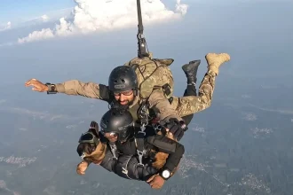Dog with Officer