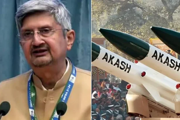 Dr Samir V. Kamat and Akash Missiles