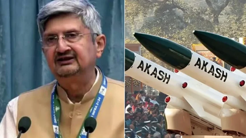 Dr Samir V. Kamat and Akash Missiles