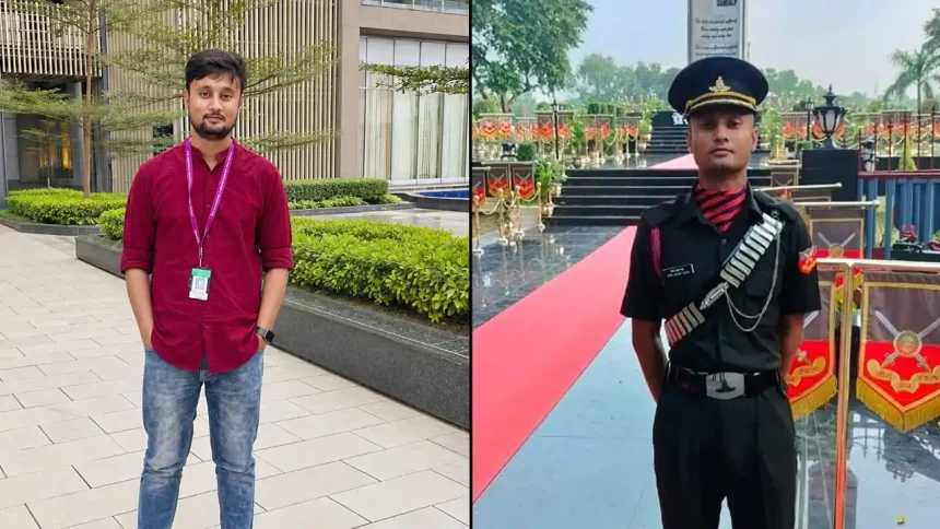 From Accenture to Indian Army Officer: Lt Vivek Kumar Singh Achieves His Dream in 12th Attempt