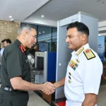 Gen NS Raja Subramani with Admiral Swaminathan