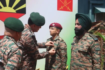 General Dhiraj Seth Commending