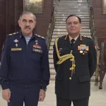 General Dhiraj Seth with General Yevkurov