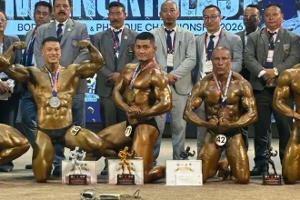 Indian Army’s Havildar Vikash Chettri Wins Bronze at Mr North East Bodybuilding Championship