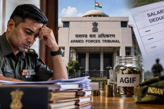 भारतीय सेना अधिकारी ने अनिवार्य AGIF कटौती को सशस्त्र बल न्यायाधिकरण में दी चुनौती