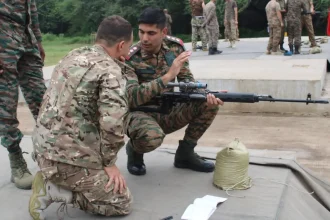 Indian Army Trains Armenian Soldiers in Advanced Sniper Warfare at Mhow