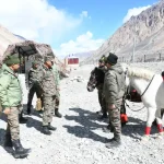 Lieutenant General Madanraj Pande Reviews Operational Readiness Along LAC in Ladakh