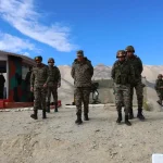Lieutenant General Madanraj Pande Reviews Operational Preparedness Along LAC in Ladakh