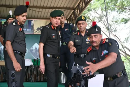 Lt Gen AVS Rathee Reviews Foreign Training and Military-Civil Fusion Training Node at Aundh Military Station