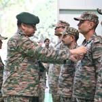 Lt Gen Anindya Sengupta Commending