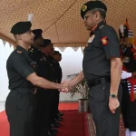 Lt Gen Anindya Sengupta Shaking Hands