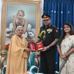 Lt Gen Anindya Sengupta and His Wife with Governor