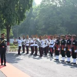 Lt Gen Anindya Sengupta at Guard of Honour