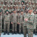 Lt Gen Pratik Sharma Interacting
