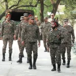 Lt Gen Pratik Sharma and Other Officers