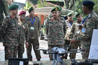 Lt Gen Pushpendra Singh Reviews Operational Readiness of Kharga Corps and Delhi Area