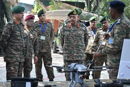 Lt Gen Pushpendra Singh Reviews Operational Readiness of Kharga Corps and Delhi Area
